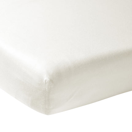 <tc>Meyco</tc> Drap-housse Jersey 40X80/90 Blanc cassé