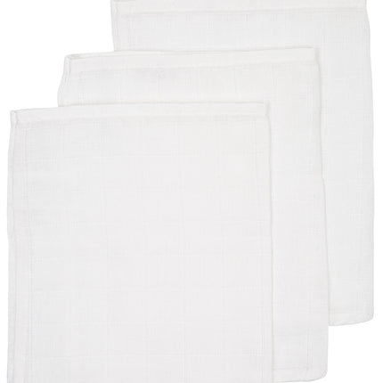 <tc>Meyco</tc> Gant de toilette 3St Blanc