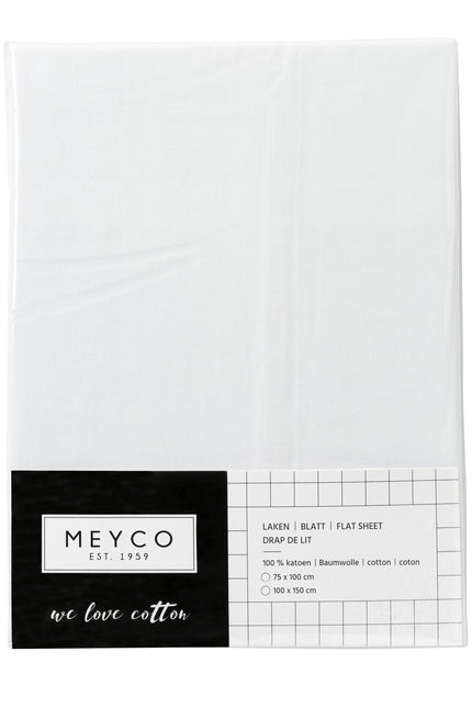 <tc>Meyco</tc> Feuille de berceau blanche