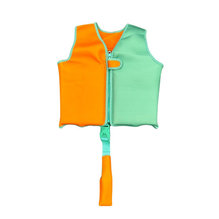 <tc>Swim Essentials</tc> Gilet de sauvetage Orange Vert 3-6 ans