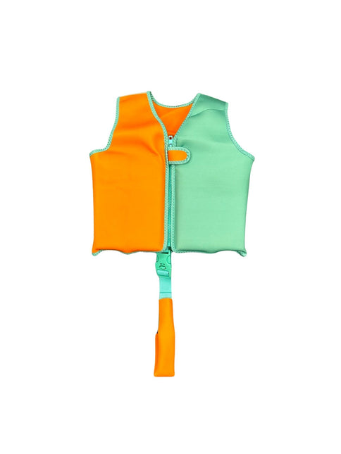 <tc>Swim Essentials</tc> Gilet de sauvetage Orange Vert 3-6 ans