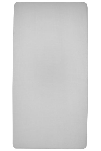 <tc>Meyco</tc> Drap-housse Jersey Box Matelas 75X95cm Gris clair