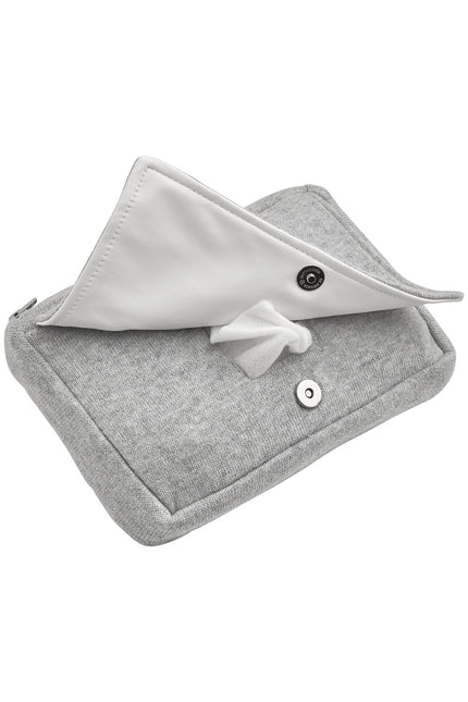 <tc>Meyco</tc> Trousse à crayons Basic Grey en tricot