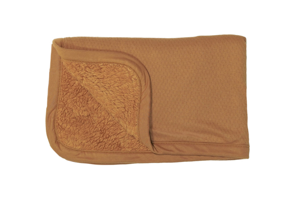 <tc>Snoozebaby</tc> La couverture du berceau T.O.G 2.0 Caramel 100x75cm