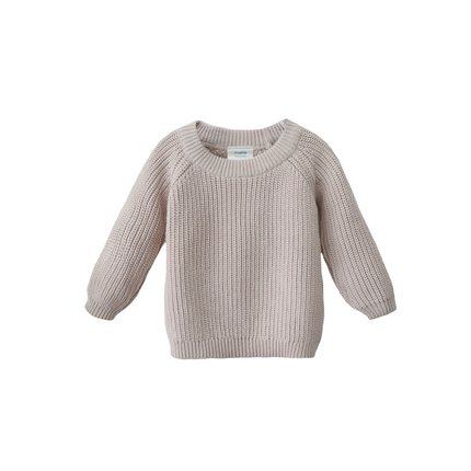 <tc>Mushie</tc> Pull bébé Chunky Knit Beige