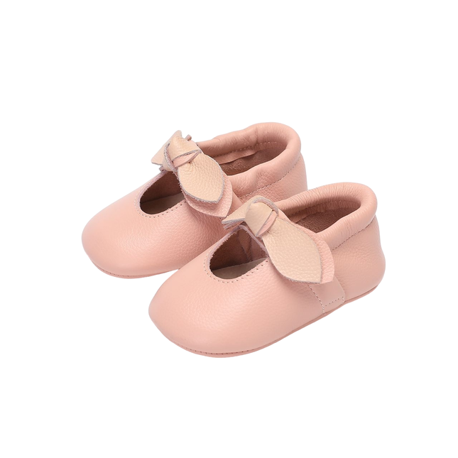 <tc>Baby Dutch</tc> Chaussures pour bébé Lilly Pink Suede