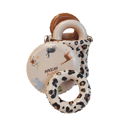 <tc>Swim Essentials</tc> Piscine toboggan enfant Panther Print 2.10M