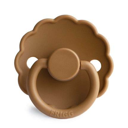 <tc>Frigg</tc> <tc>tétine</tc> Taille 2 Daisy Cappuccino Silicone