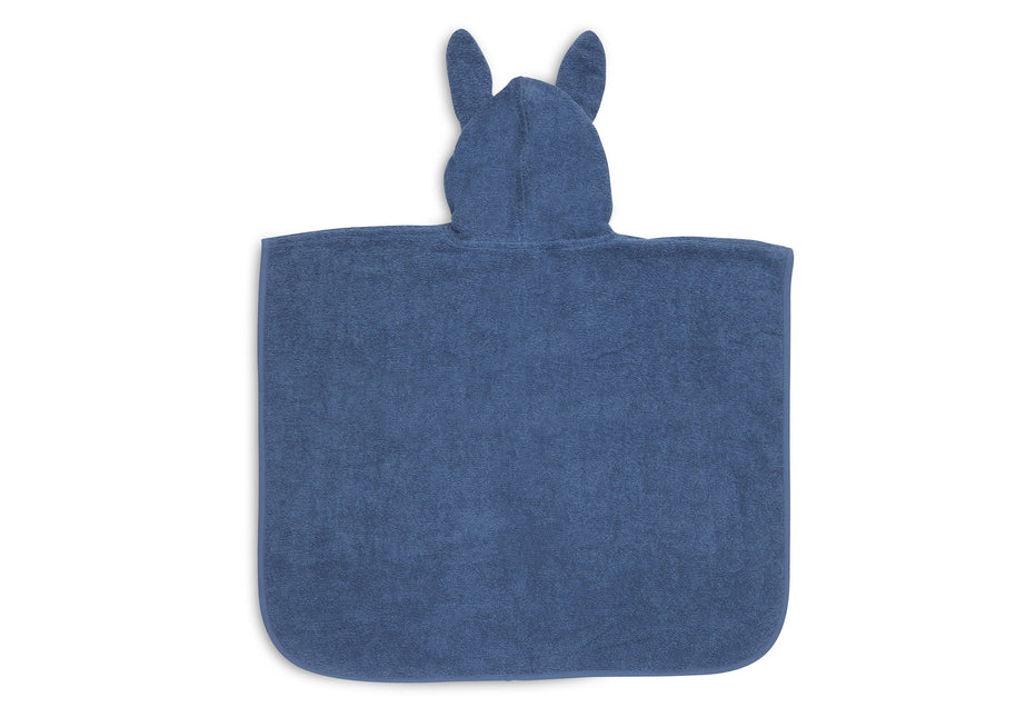 <tc>Jollein</tc> Poncho de bain avec oreilles Jeans Blue