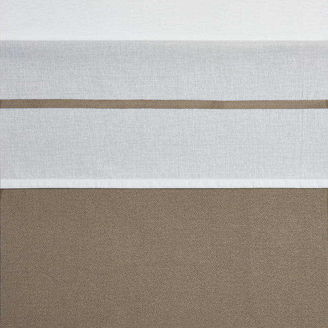 <tc>Meyco</tc> Drap de lit Piping Taupe