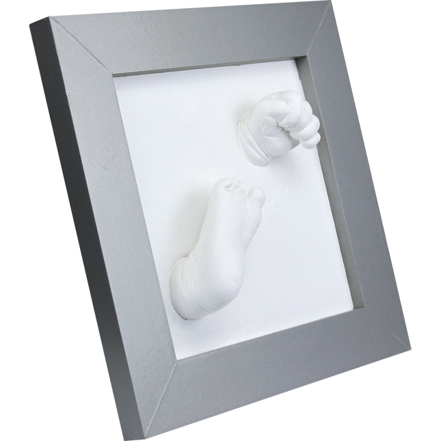 <tc>Dooky</tc> Cadre photo 3D Main Pied Plâtre impression 23cm