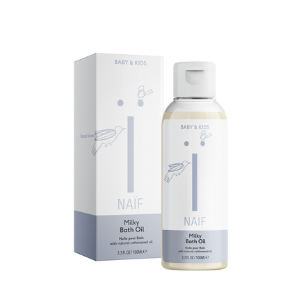 <tc>Naif</tc> Huile de bain pour bébé 100ml