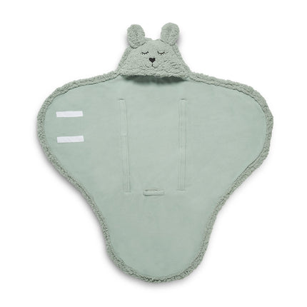 <tc>Jollein</tc> Couverture d'écharpe Baby Bunny Ash Green