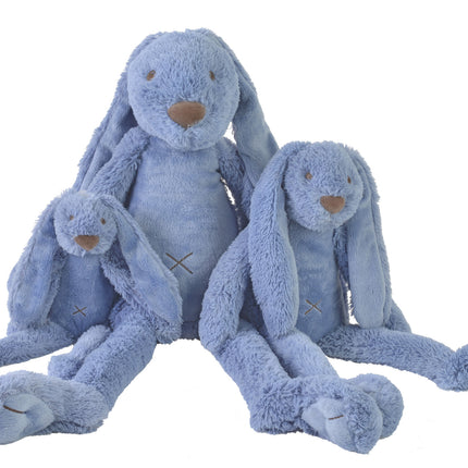 <tc>Happy Horse</tc> Cuddle Big Rabbit Richie Deep Blue 58cm