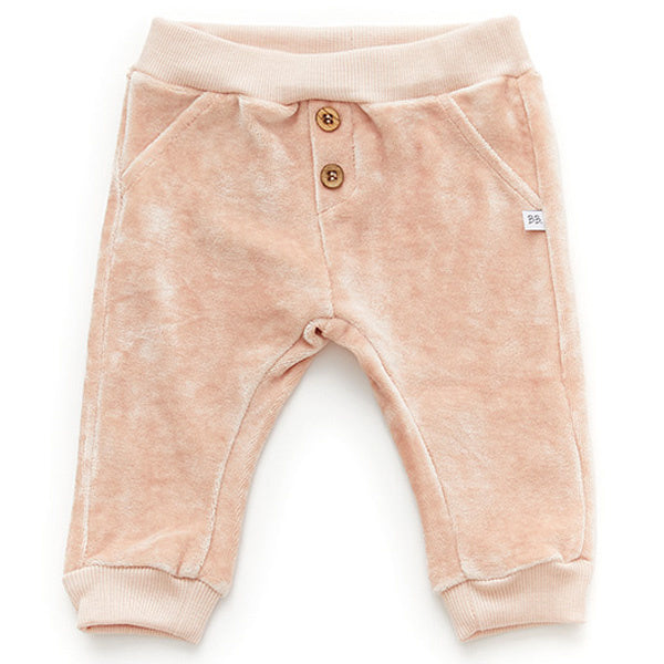 <tc>Bamboom</tc> Pantalon bébé velours rose 50-56