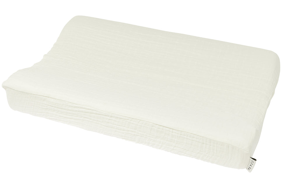 <tc>Meyco</tc> Housse de matelas à langer Blanc cassé