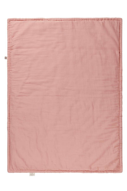 <tc>Noppies</tc> Couverture de berceau en mousseline réversible Misty Rose