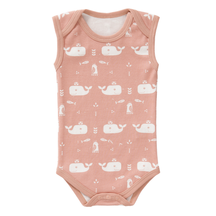 <tc>Fresk</tc> Grenouillère sans manches Baleine Mellow Rose