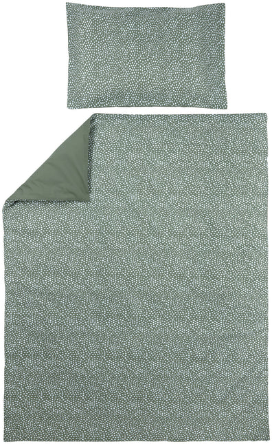 <tc>Meyco</tc> Housse de couette 100X135cm Guépard/ Vert forêt