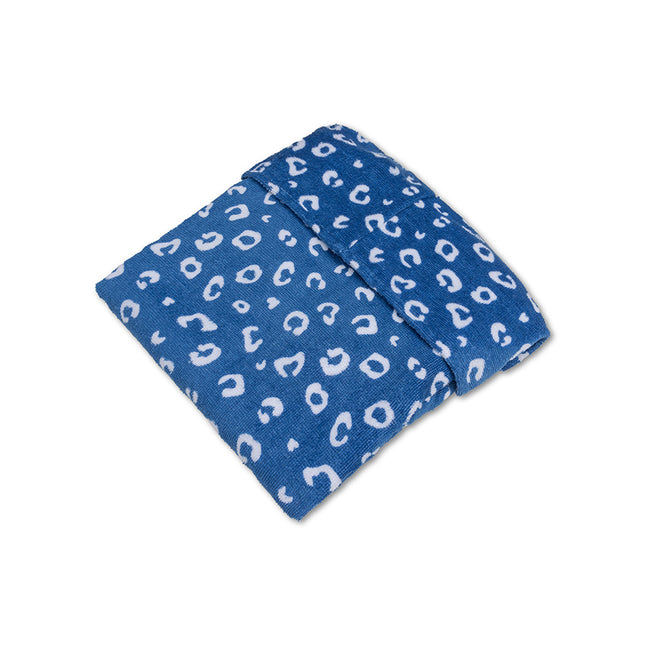 <tc>Swim Essentials</tc> Serviette de plage Léopard bleu