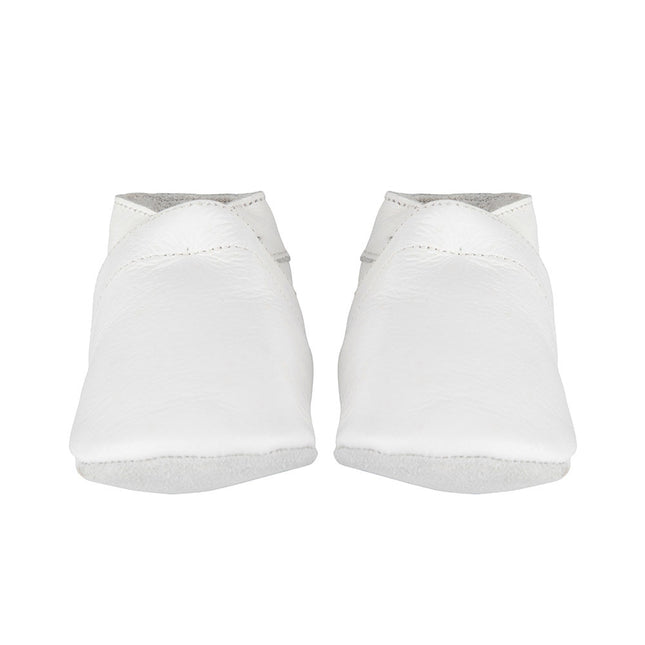 <tc>Baby Dutch</tc> Chaussures pour bébé uni blanc