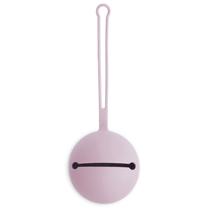 <tc>Mushie</tc> <tc>tétine</tc>porteur Silicone doux Lilas