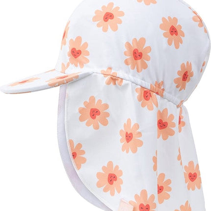 <tc>Swim Essentials</tc> Chapeau de soleil Baby Uv Flower Hearts Protection du cou