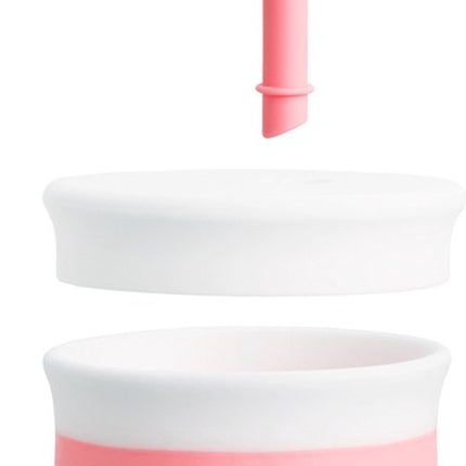 <tc>Munchkin</tc> Tasse à paille en silicone rose