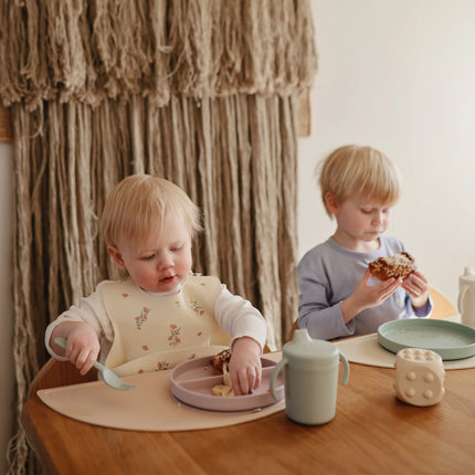 <tc>Mushie</tc> Assiette bébé douce lilas