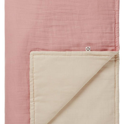 <tc>Noppies</tc> Couverture de berceau en mousseline réversible Misty Rose 100x140cm