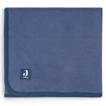 <tc>Jollein</tc> Couverture berceau Jeans Blue 75x100cm