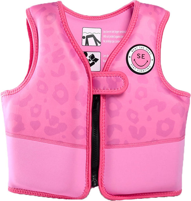 <tc>Swim Essentials</tc> Gilet de bain enfant imprimé panthère 18-30 Kg