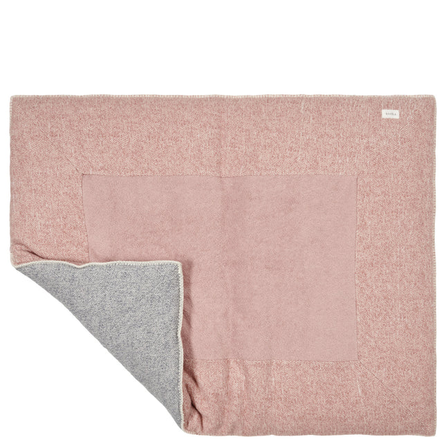 <tc>Koeka</tc> Couvre-livre Vigo vieux rose/gris étincelant 80x100cm