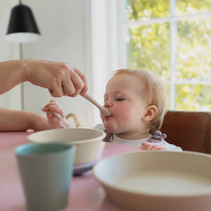 <tc>BIBS</tc> Jeu de cuillères pour bébé Cloud 2 pièces