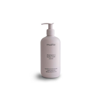 <tc>Mushie</tc> Shampooing et gel douche pour bébé Lavande 400ml