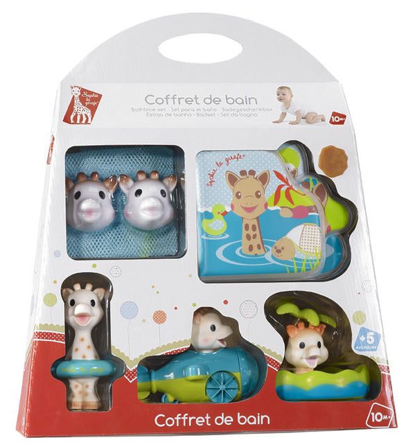 <tc>Sophie de Giraf</tc> Jouets de bain Set de bain de luxe 2pcs