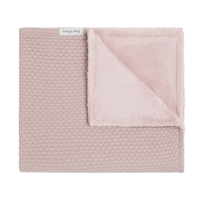 <tc>Baby's Only</tc> Couverture de berceau Teddy Sky Old Pink