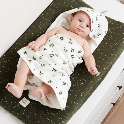 <tc>Noppies</tc> Serviette de bain Baby Terry Blooming Clover Beetle