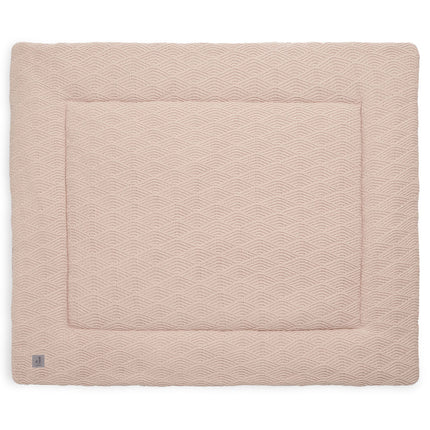 <tc>Jollein</tc> Couvre-lit River Knit Rose pâle 80x100cm