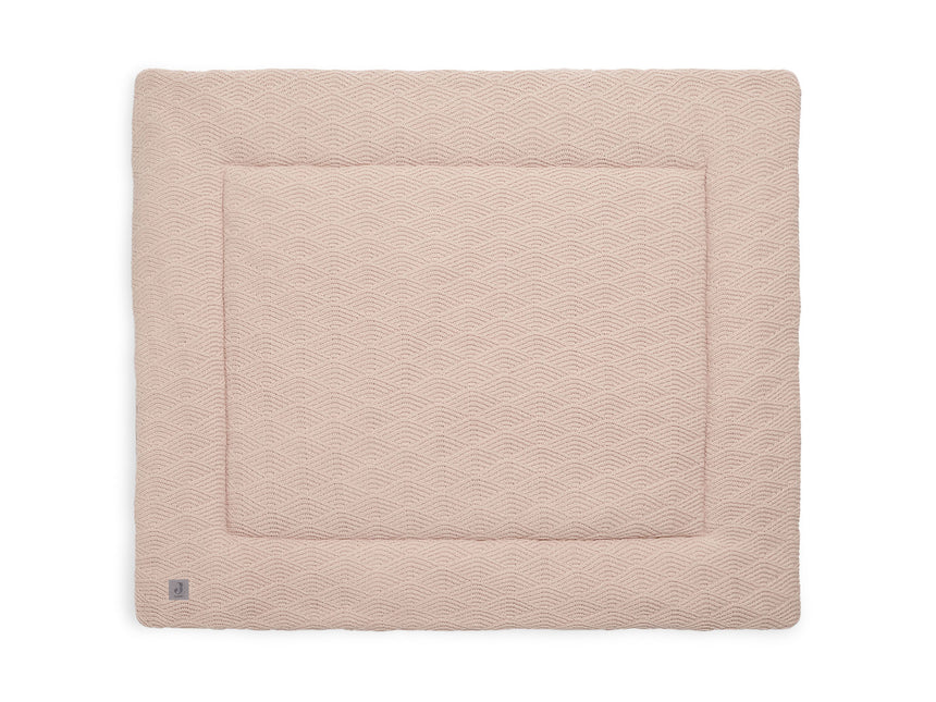 <tc>Jollein</tc> Couvre-lit River Knit Rose pâle 80x100cm