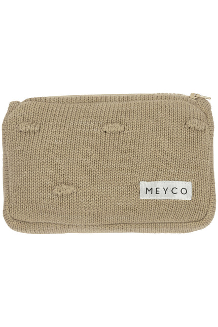 <tc>Meyco</tc> Cache-bouton Knots Taupe