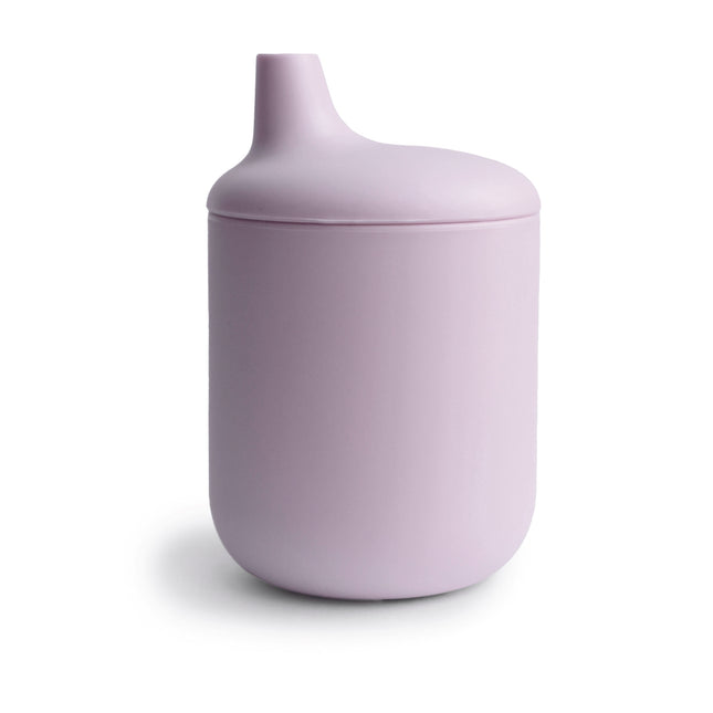 <tc>Mushie</tc> Tasse à boire avec bec souple Lilas