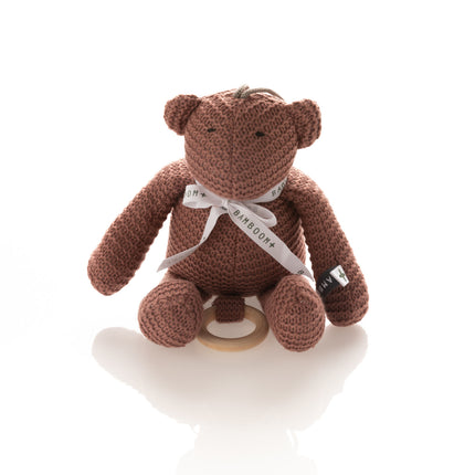 <tc>Bamboom</tc> Pendentif musical Baby Mini Bear Rouge mat