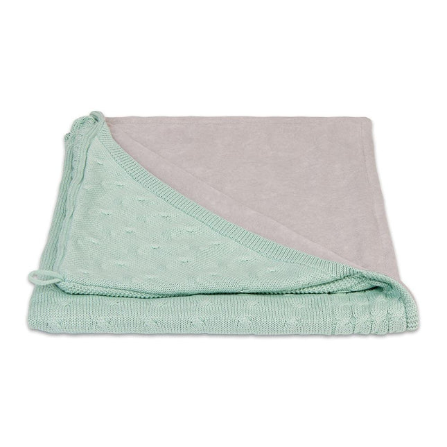 <tc>Baby's Only</tc> Couverture d'écharpe Baby Chenille Cable Mint