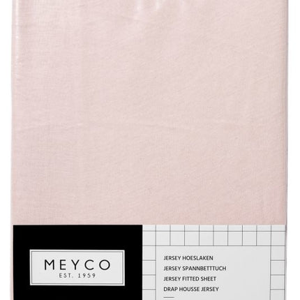 <tc>Meyco</tc> Drap-housse Jersey Rose Clair 40x80/90 cm