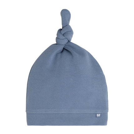 <tc>Baby's Only</tc> Chapeau de bébé avec bouton Pur Vintage Bleu