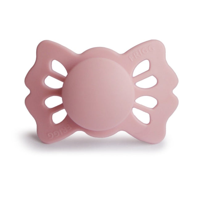 <tc>Frigg</tc> <tc>tétine</tc> Taille 1 Lucky Symmetrical Baby Pink Silicone