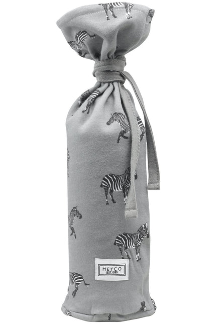 <tc>Meyco</tc> Sac à provisions Zebra Animal Gris