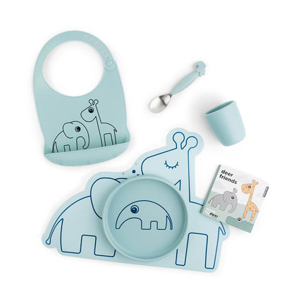 <tc>Done by Deer</tc> Boîte cadeau Set Diner Bleu