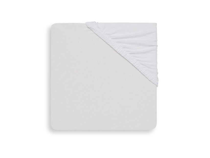 <tc>Jollein</tc> Drap-housse Jersey Blanc 40x90cm